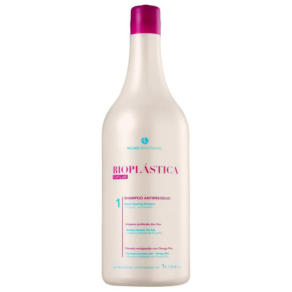 Richée Professional Bioplástica - Shampoo Antirresíduo 1l