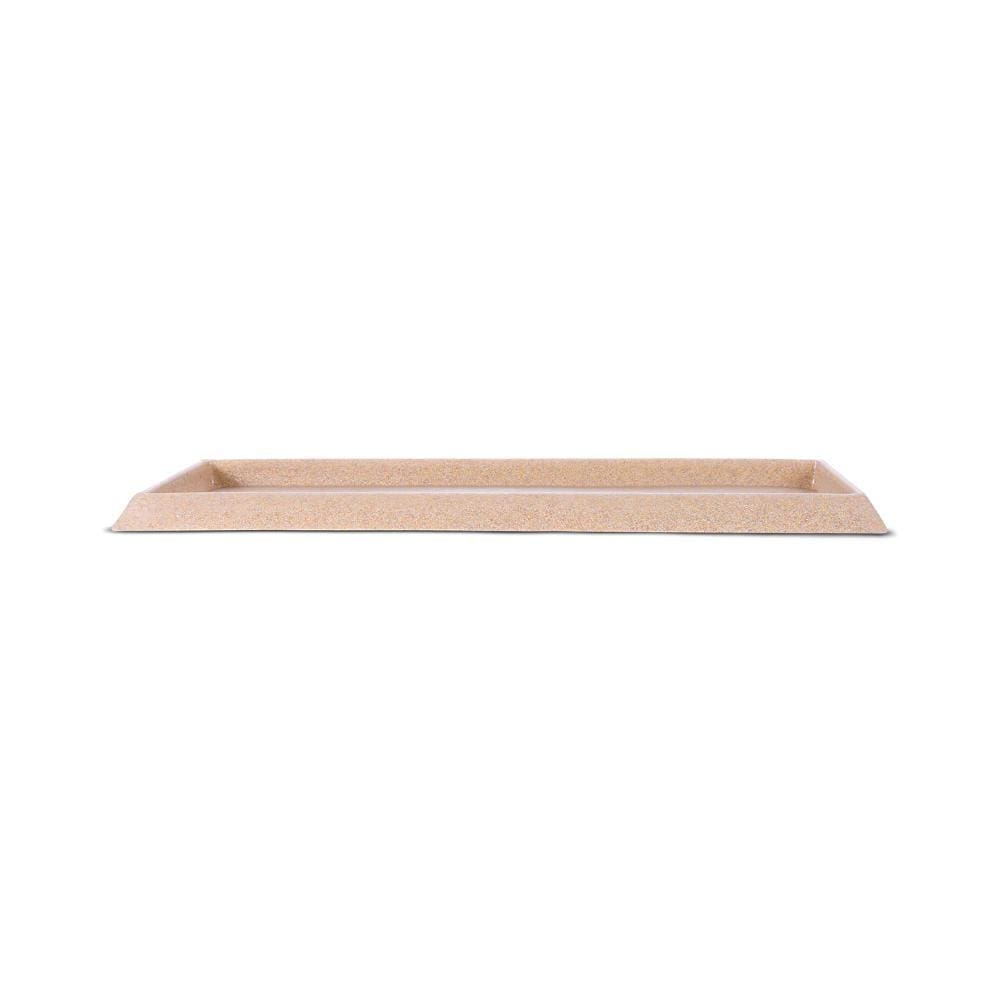 Prato Jardineira Bege (80 cm) - Afort