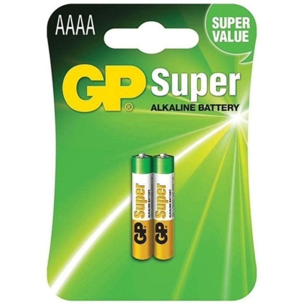 Pilha Alcalina Mini AAAA c/ 2un GP Batteries