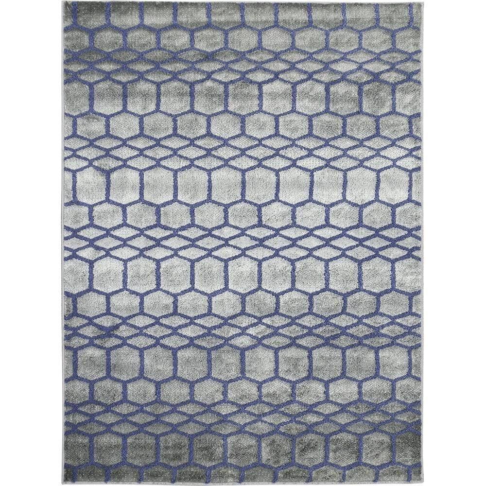 Tapete P/ Sala Attuale Silk Jeans 1,50x2,00 São Carlos
