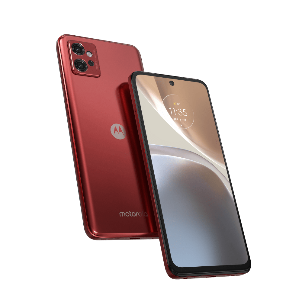 Smartphone Motorola Moto G32 128GB Vermelho 4G Octa-Core 4GB RAM 6,5” Câm. Tripla + Selfie 16MP