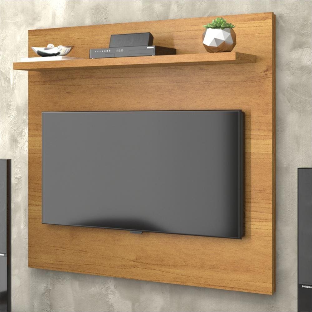 Painel para TV de até 32 Polegadas Com Prateleira Yan Cinamomo Patrimar