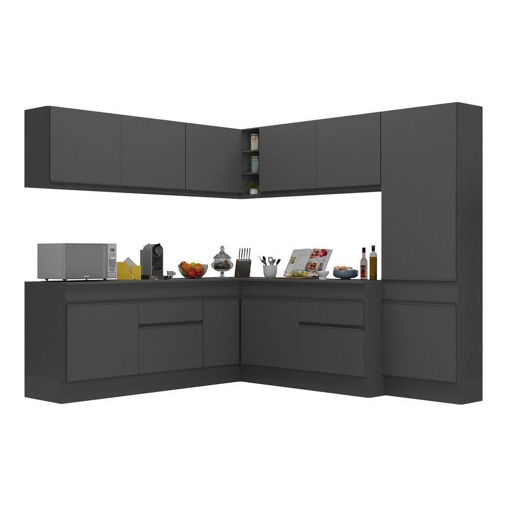 Armário De Cozinha Completa De Canto Multimóveis V2102
