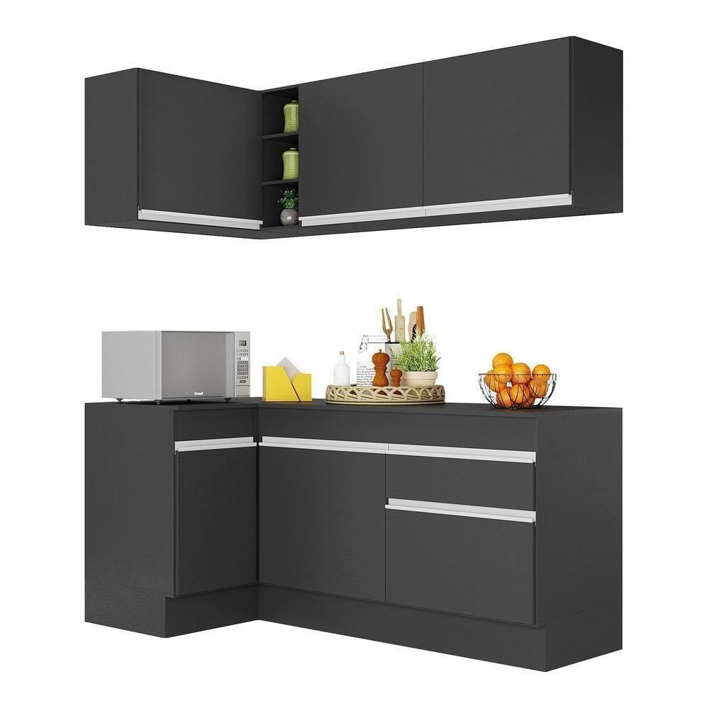 Armário De Cozinha Compacta De Canto V2092 Branco