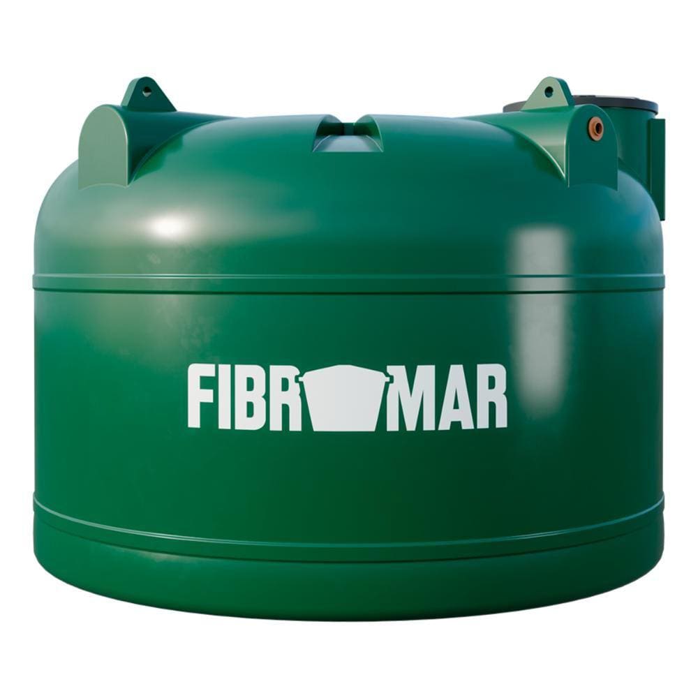 Tanque 10.000 litros Verde Polietileno Fibromar