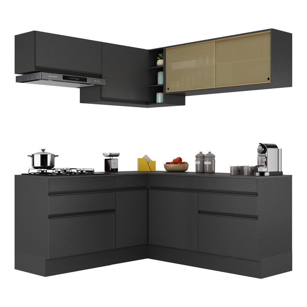 Armário De Cozinha Completa De Canto Multimóveis V2097