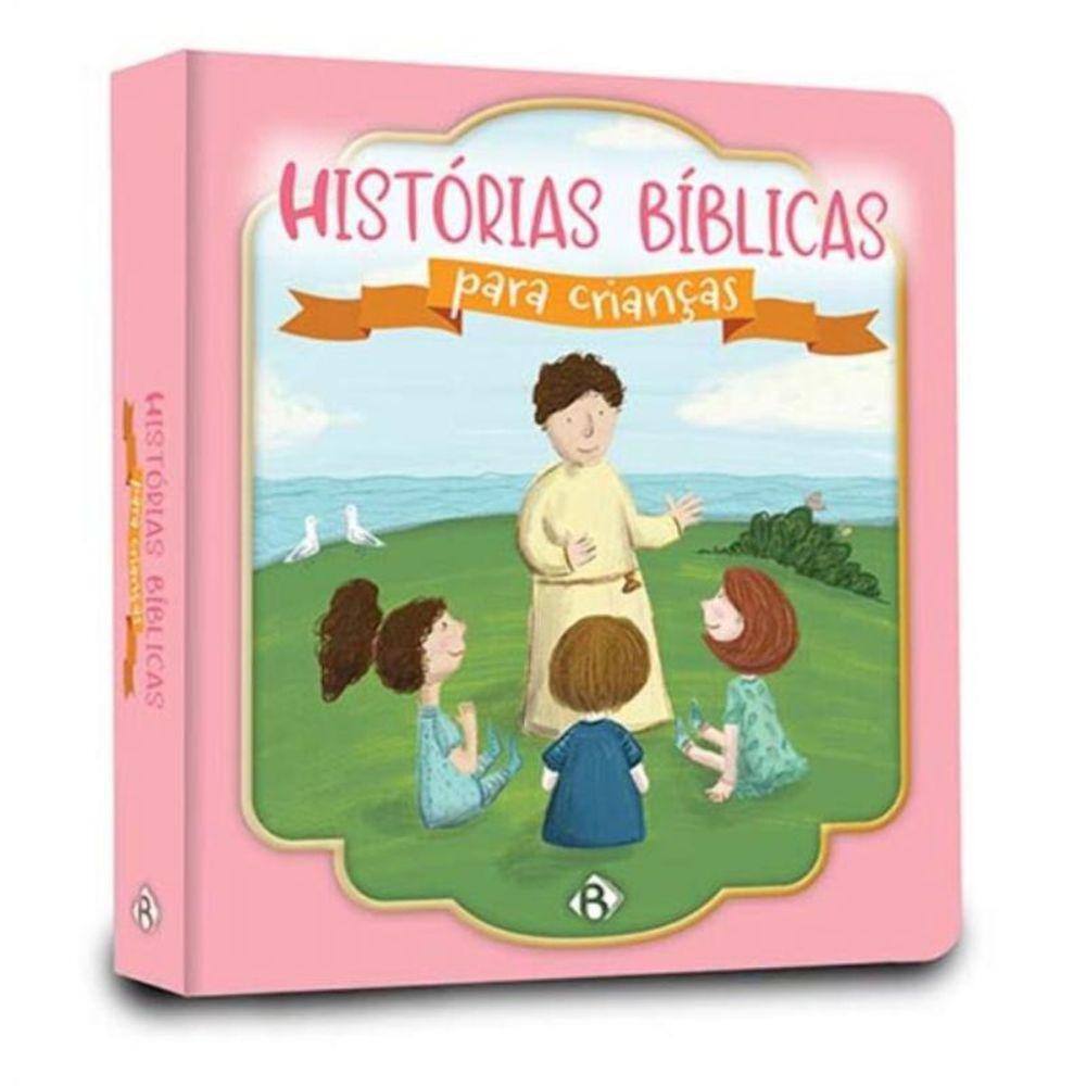 Histórias Bíblicas Para Crianças - Capa Menina