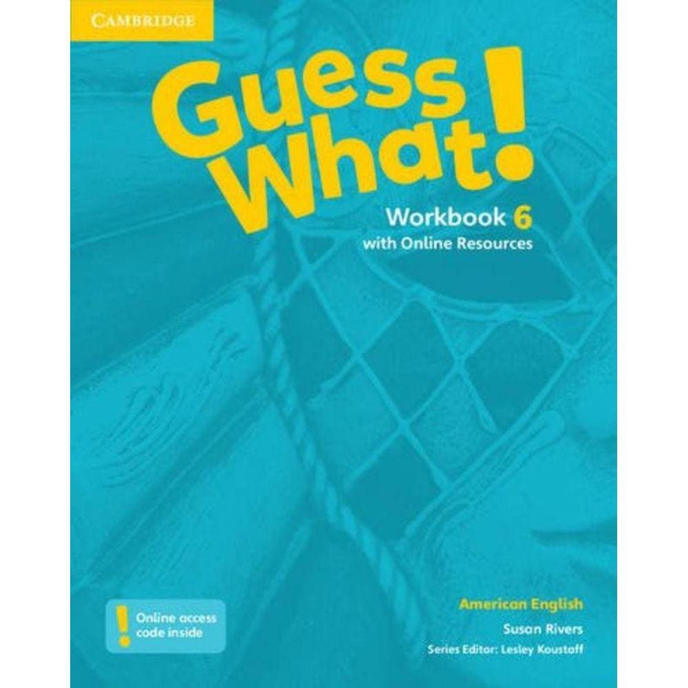 Guess What! 6 Wb With Online Resources - American
