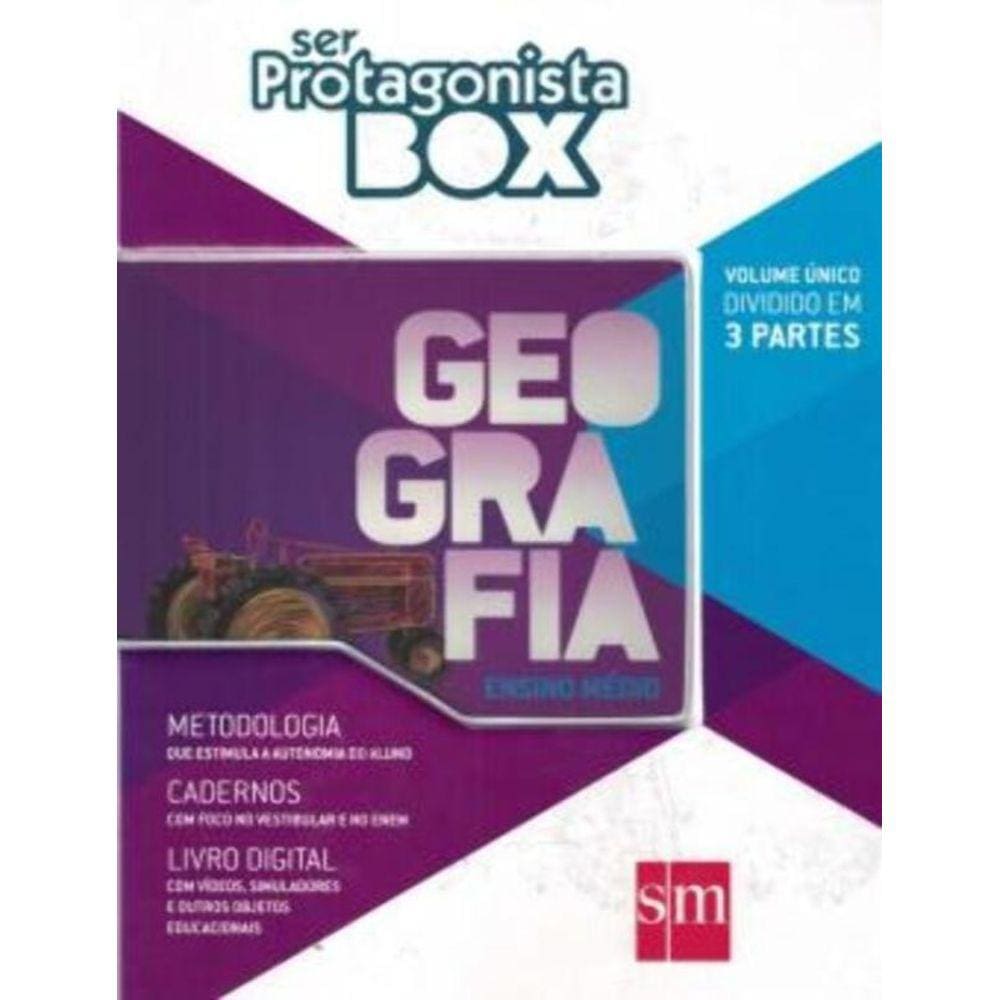Ser Protagonista - Box Geografia - Ensino Médio - Vol. Único - 01Ed/14