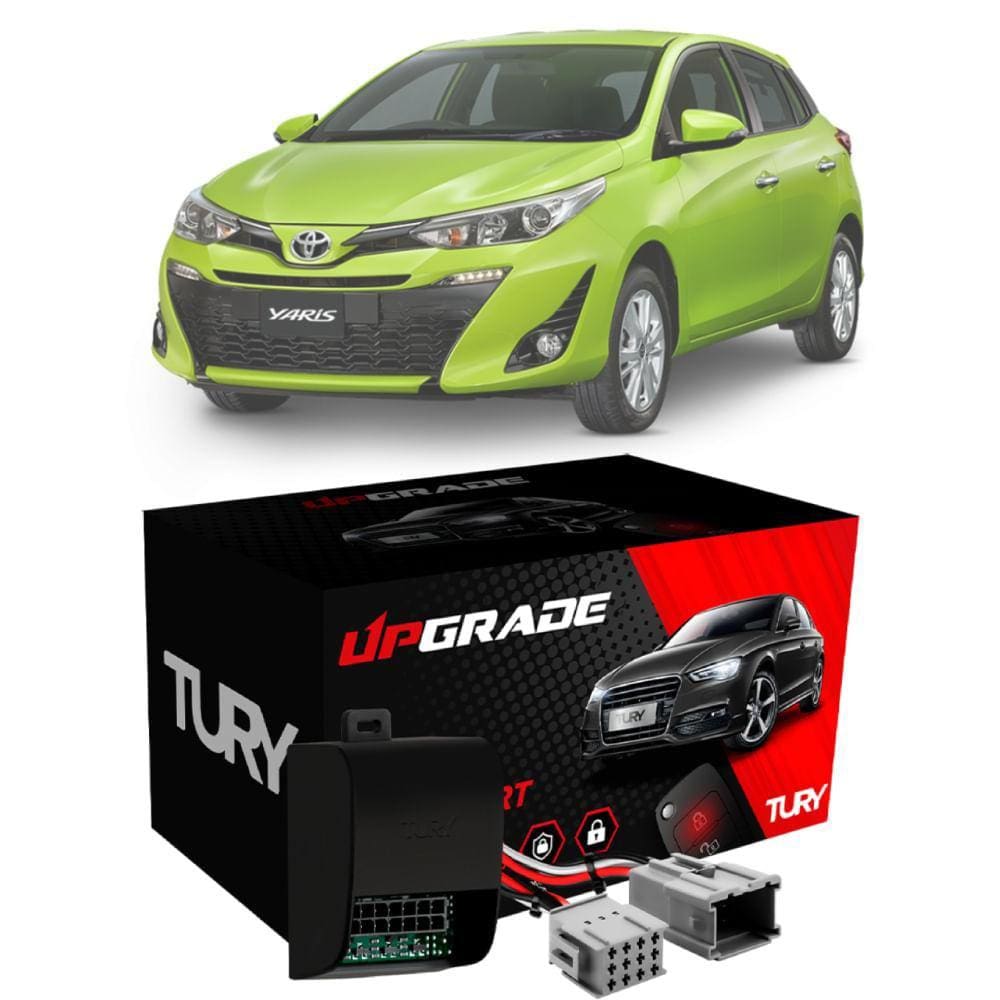 Módulo de Vidro Tury PRO 1.20 FA Toyota Yaris 2018 em diante