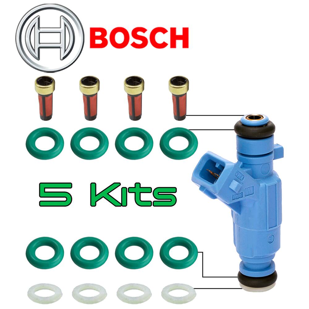 5x Kits Reparo Bico Injetor Hyundai Santa Fé Optima