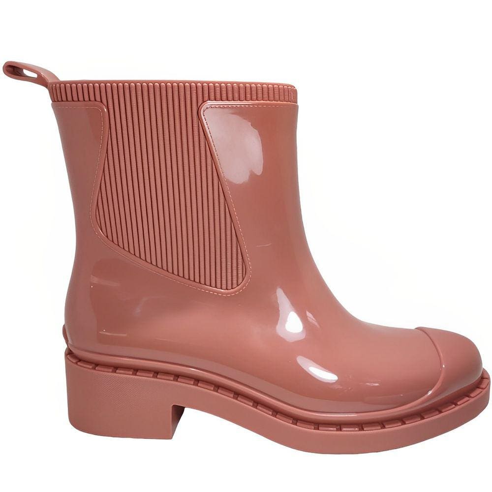 Bota Galocha Impermeável Feminina Casual Zaxy Wide 18784