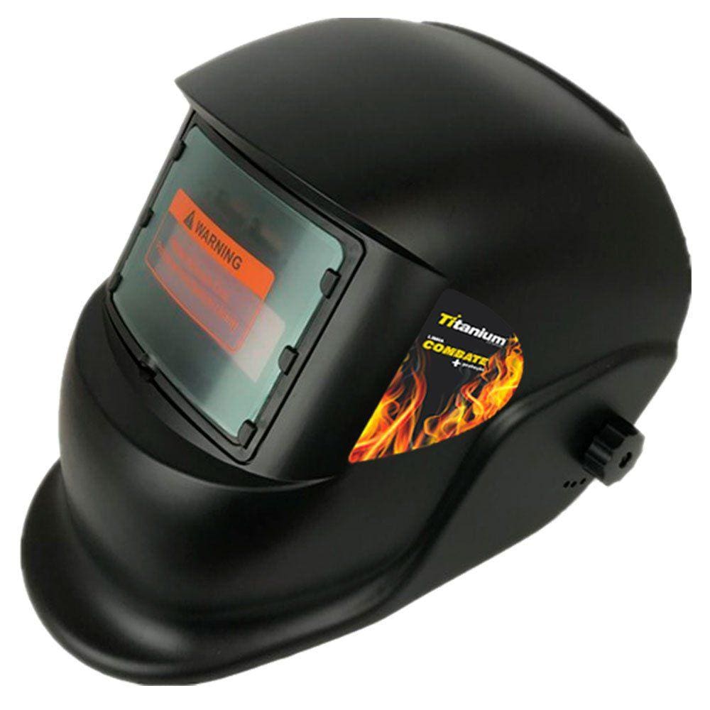 Máscara De Solda Escura Automática Ton11 Combat Titanium 05496
