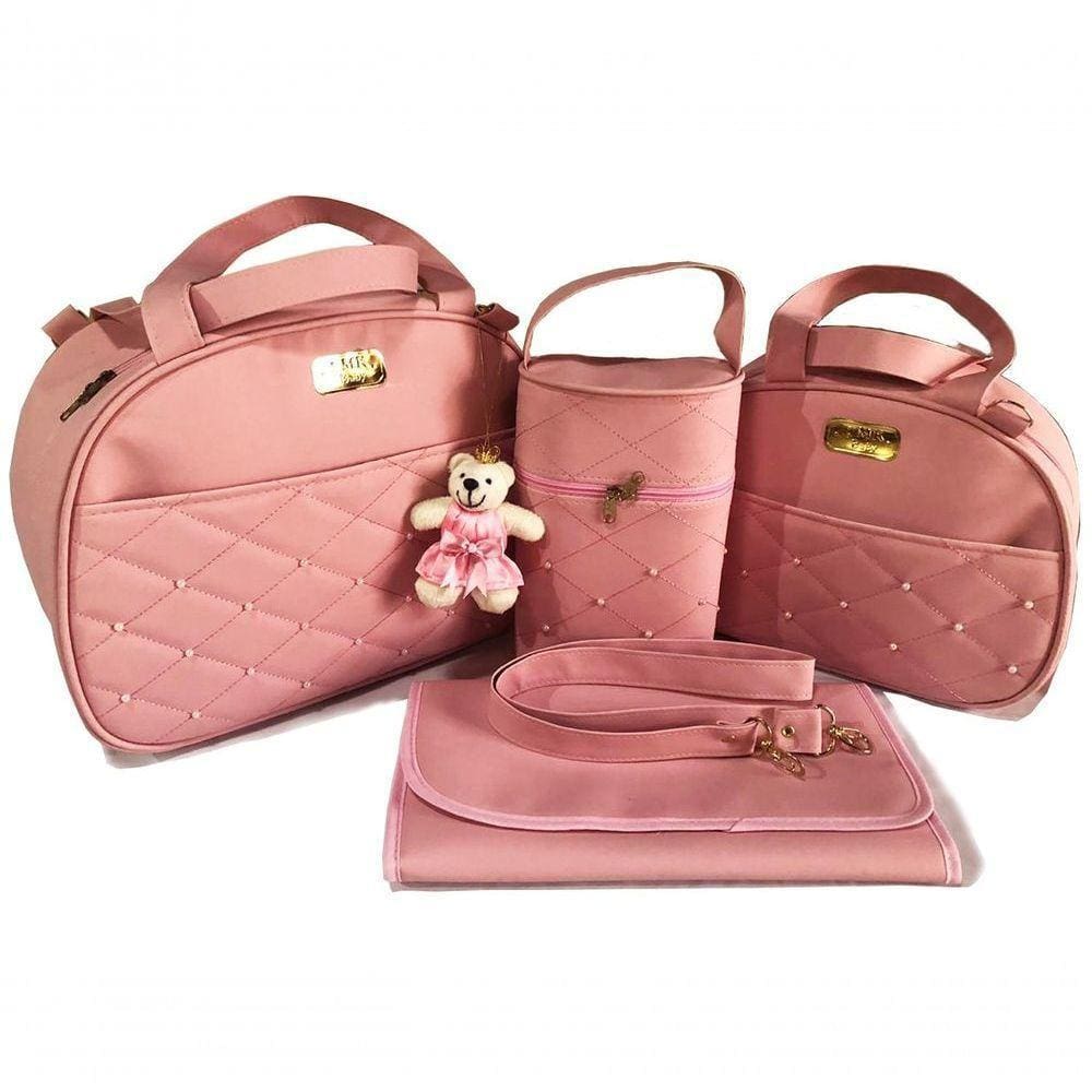 Bolsa Maternidade Kit Saída Rosa
