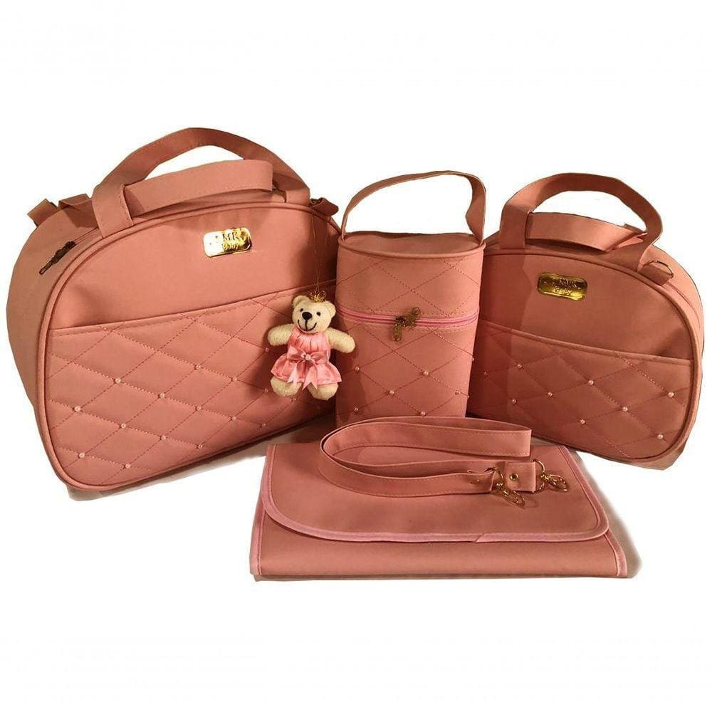 Bolsa Maternidade Kit Saída Rosê