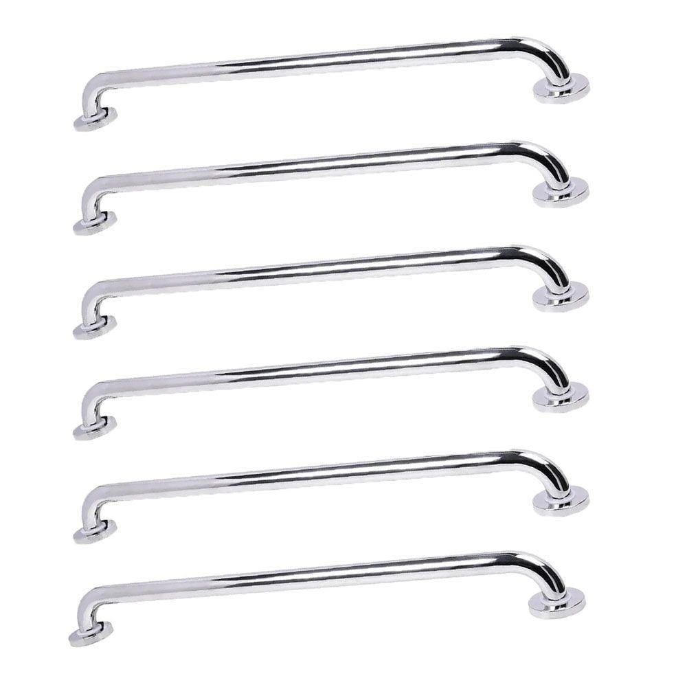 Alça Barra De Apoio Kit5 Uni Inox Acessibilidade Segurança