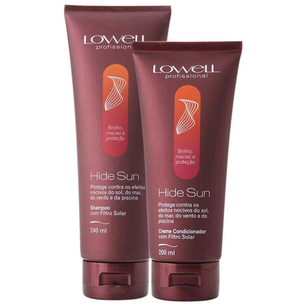 Lowell Hide Sun Duo Kit (2 Produtos) Beleza Na Web