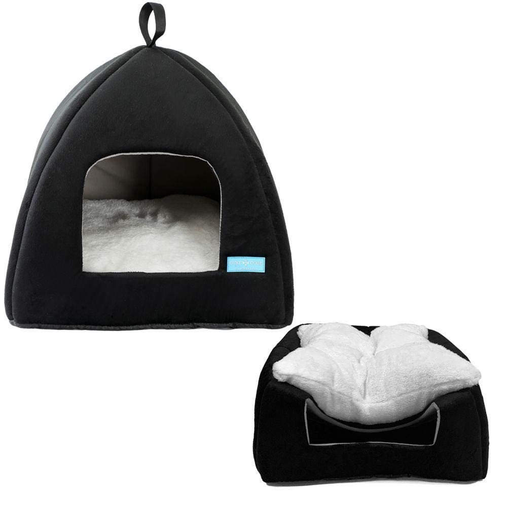 Cama Casa Toca Iglu Tenda Caminha Cabana para Gatos Pets 47cmx45cm - Duke & Dixie