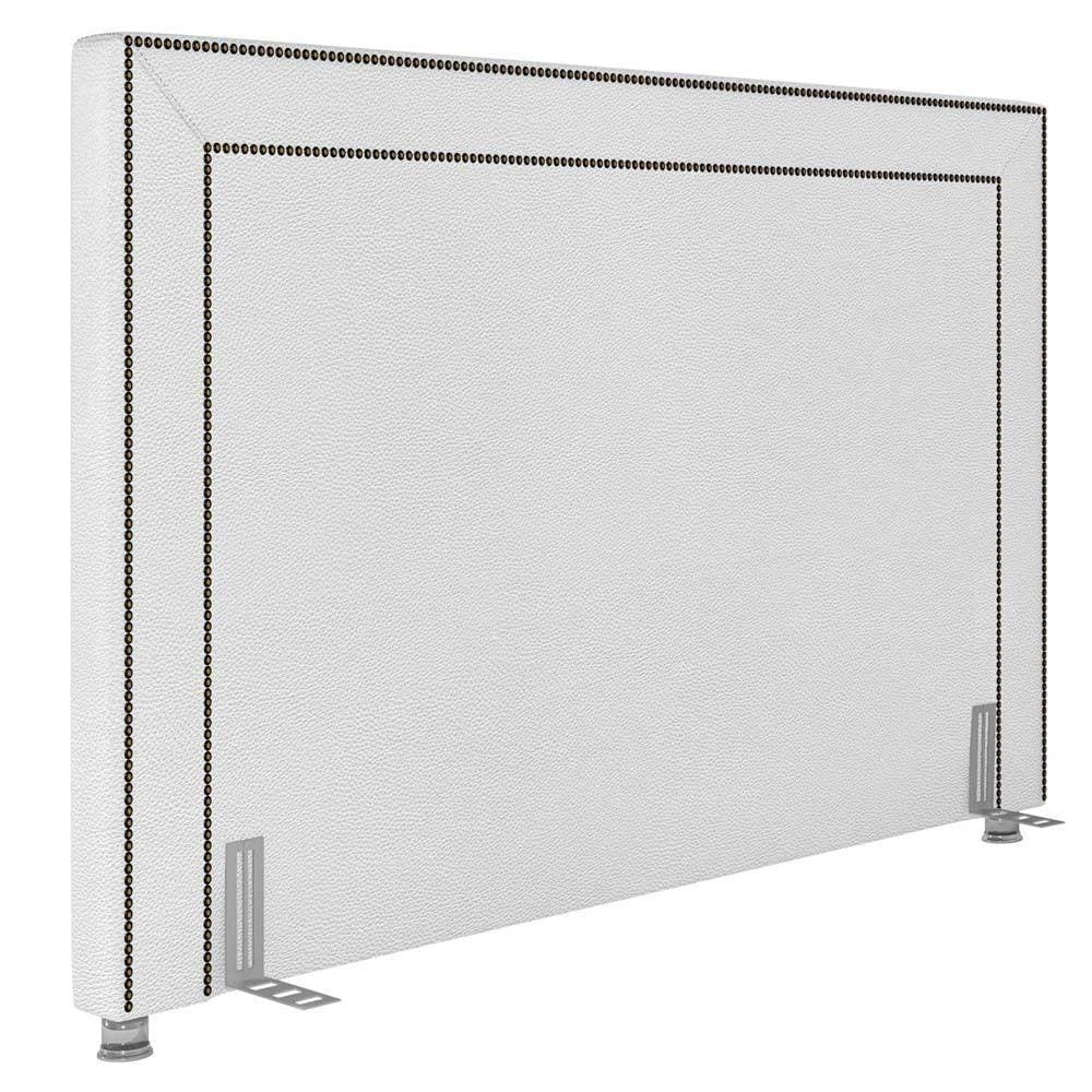 Cabeceira Cama Box Casal 140Cm Mali P02 Sintético Branco