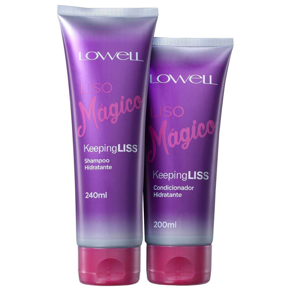 Lowell Keeping Liss Liso Mágico Kit (2 Produtos) Blz