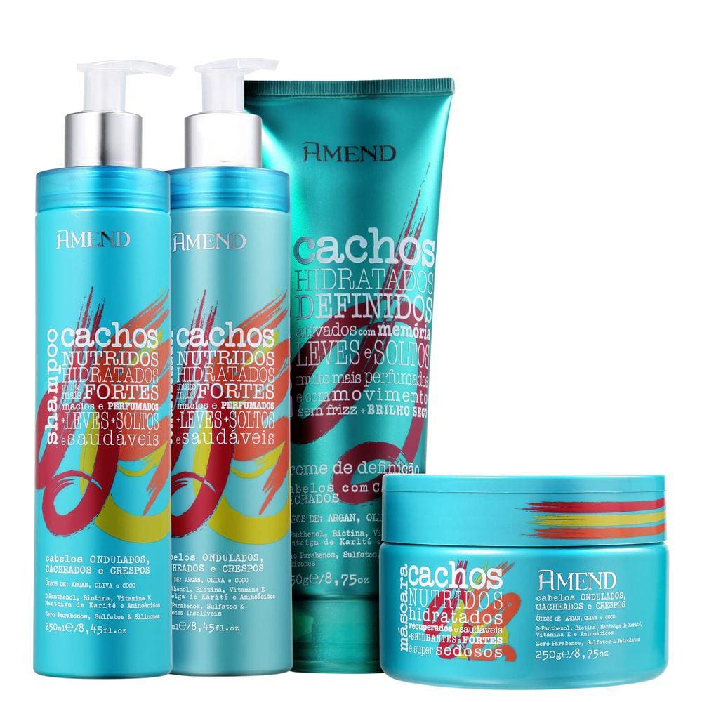 Kit Amend Cachos + Fechados (4 Produtos) Blz