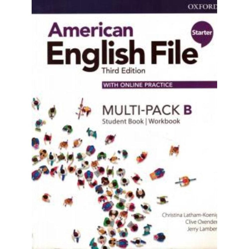 American English File Starter B - Multi-Pack - 3Rd Ed