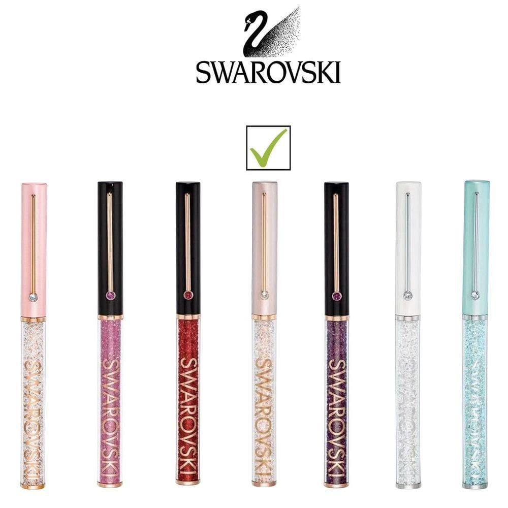 Caneta Feminina Cristais Swarovski Crystalline Gloss Esferográfica Elegante Luxo