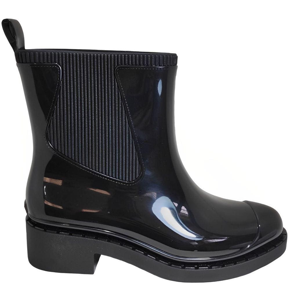 Bota Galocha Impermeável Feminina Casual Zaxy Wide 18784