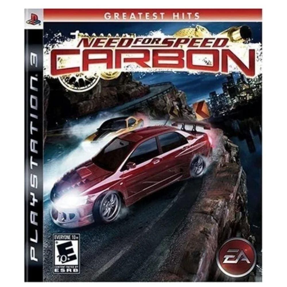 jogo Need for Speed Carbon PS3 Greatest Hits novo lacrado