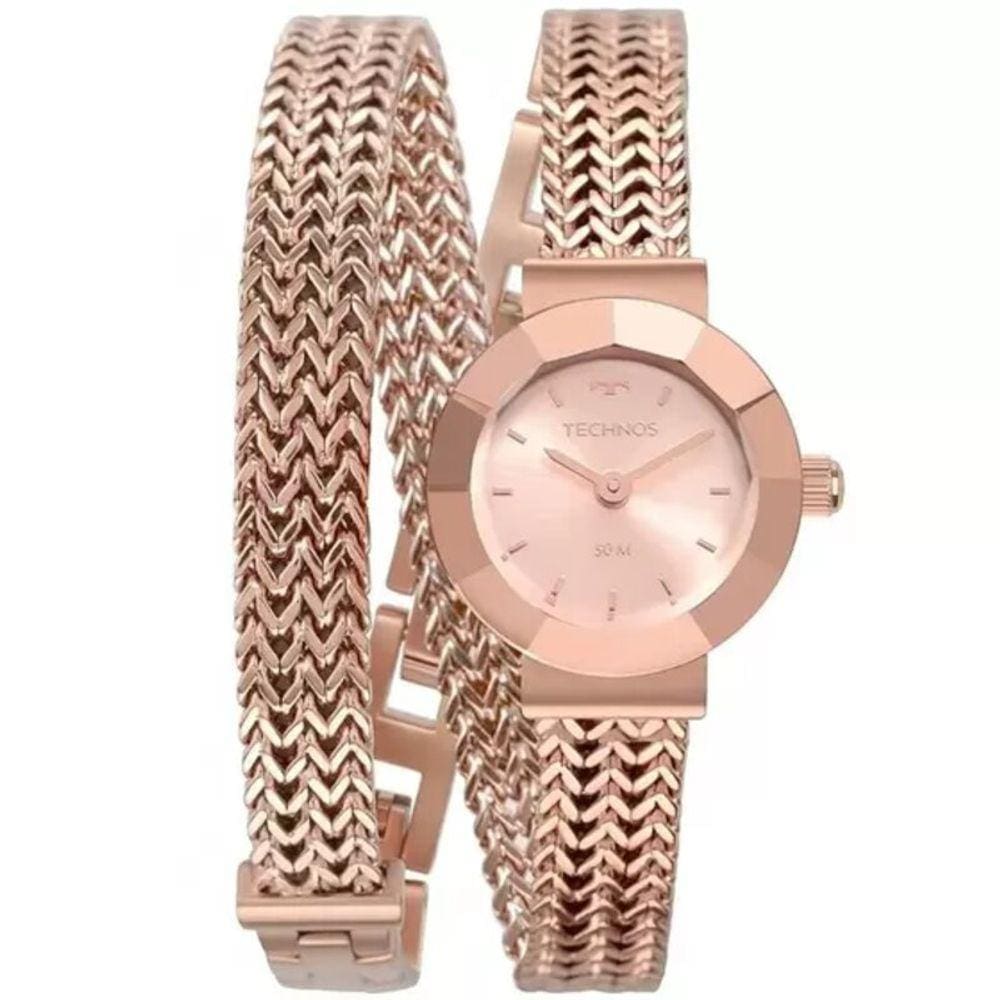Relógio Technos Feminino Duas Voltas 5Y20IR/4J