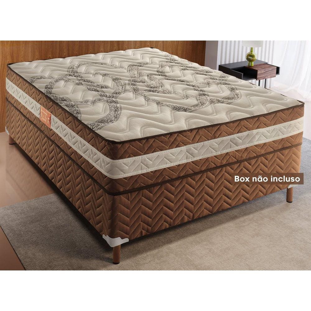 Colchão Casal Molas Ensacadas Samambaia Ecosono 30x138x188cm Rustico Cerejeira