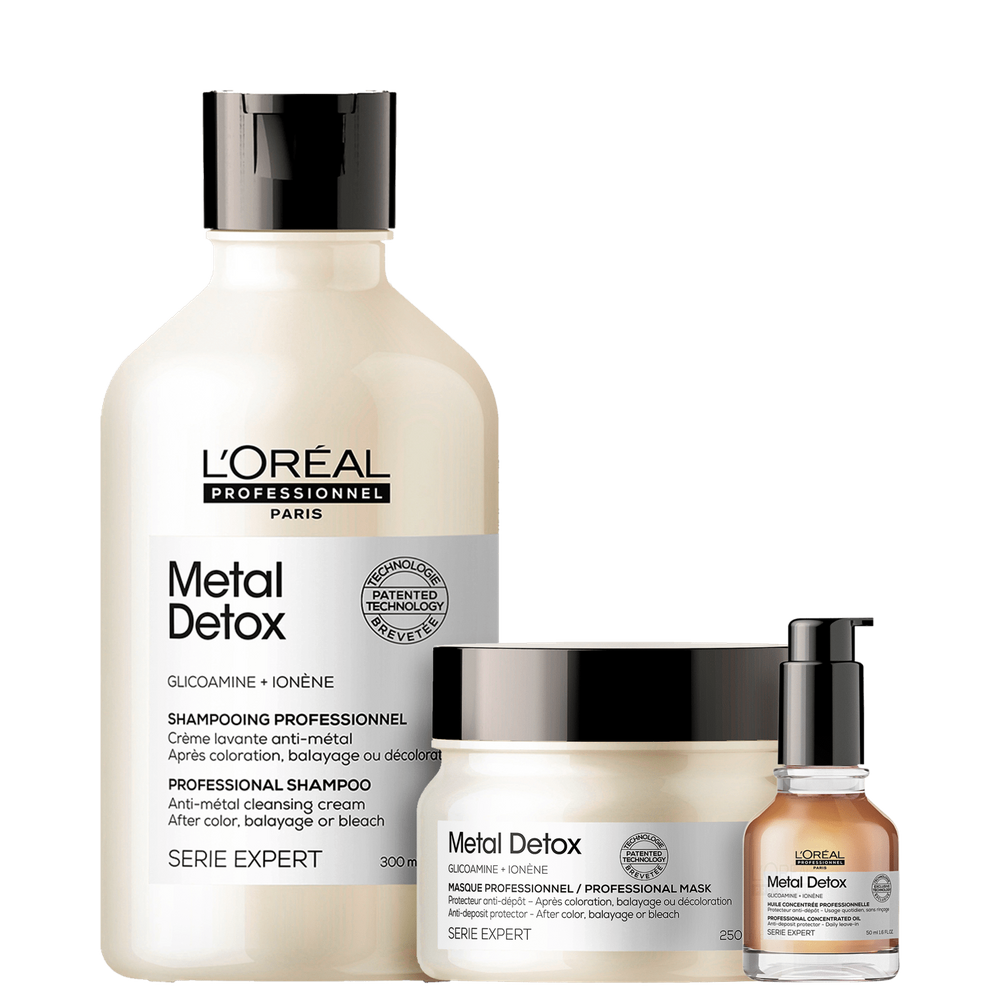 Kit L`Oréal Professionnel Metal Detox Trio Treatment (3 Produtos)