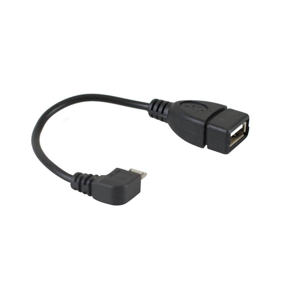 Cabo Otg Evus Micro Usb Para Usb 2.0 C-076 15cm