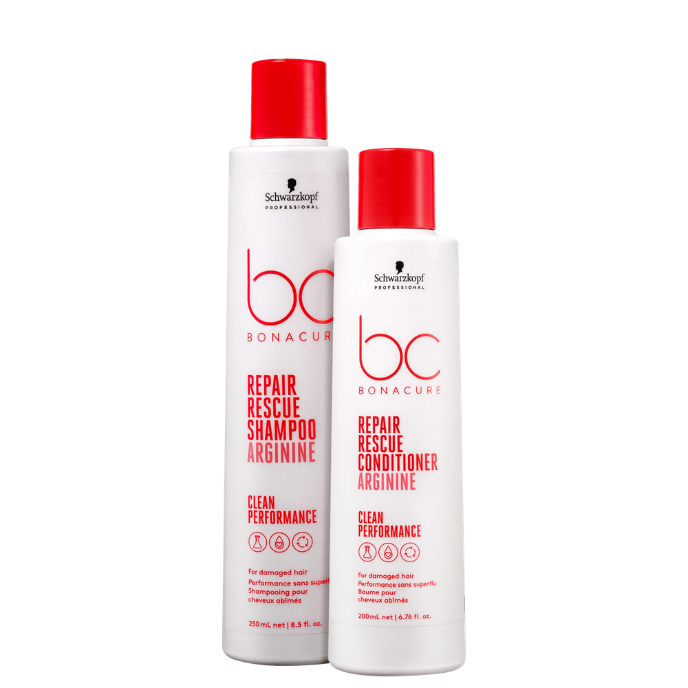 Kit Schwarzkopf Professional BC Bonacure Clean Performance Color Freeze Silver + Repair Rescue Duo (2 Produtos)