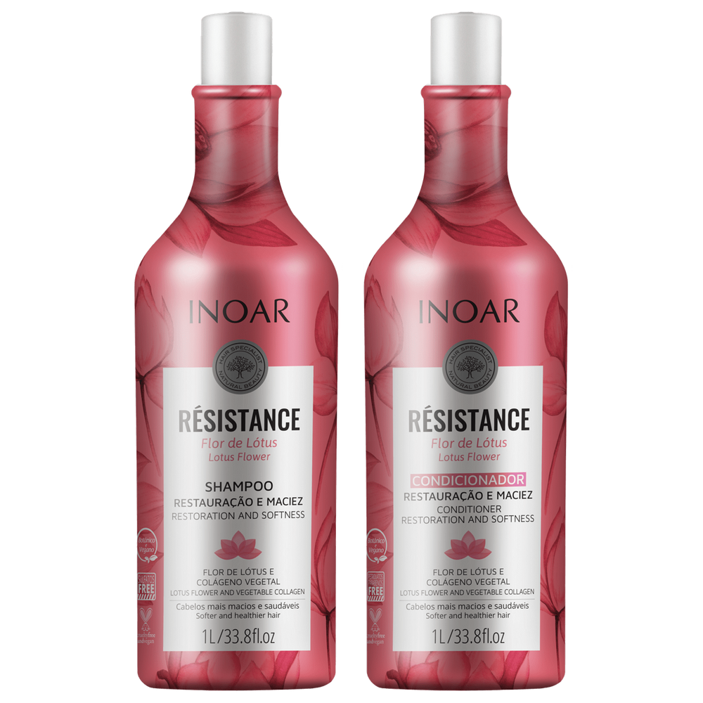 Kit Inoar Résistance Flor De Lótus Salon Duo (2 Prod) Blz
