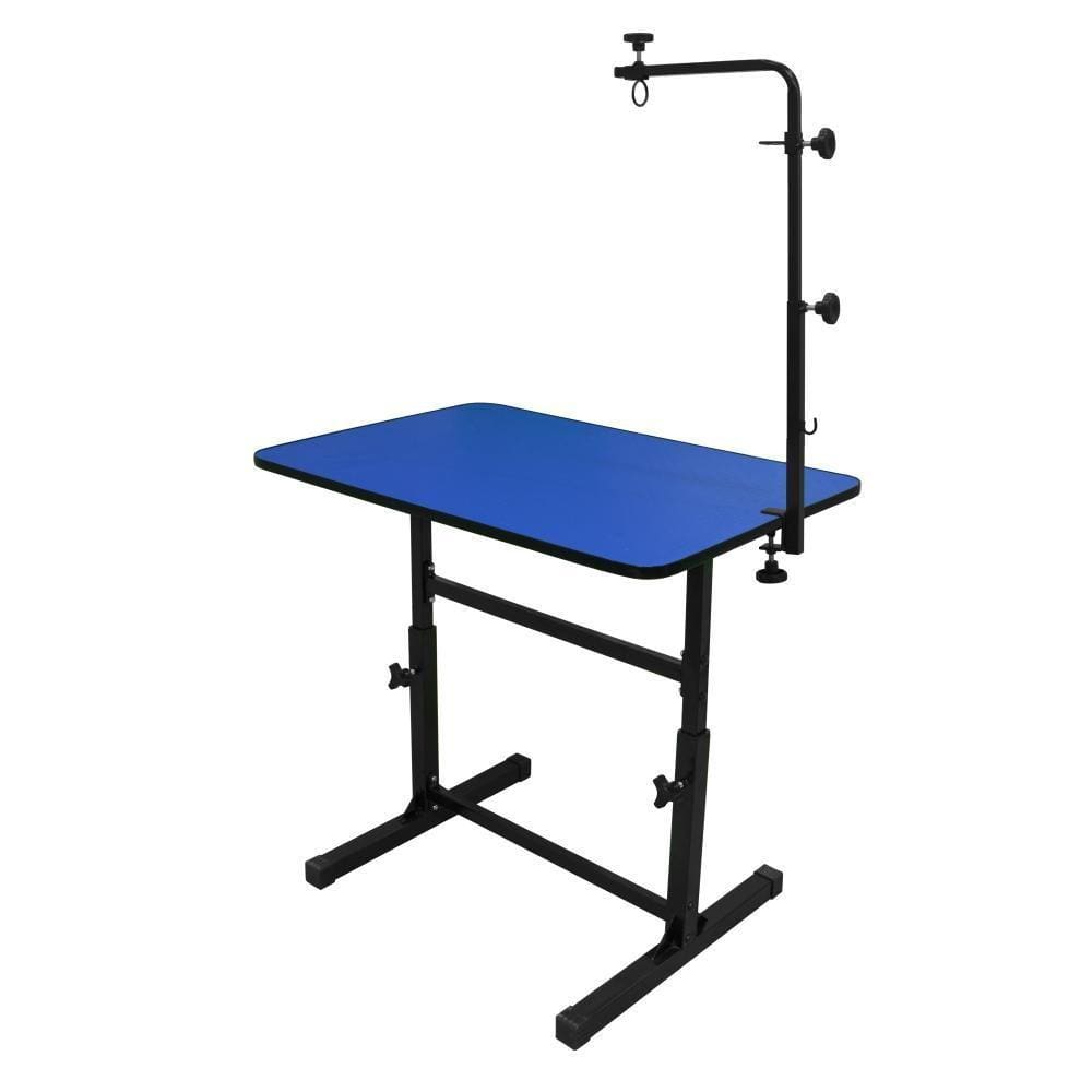 Mesa De Tosa Regulavel Azul Mix - Com Girafa