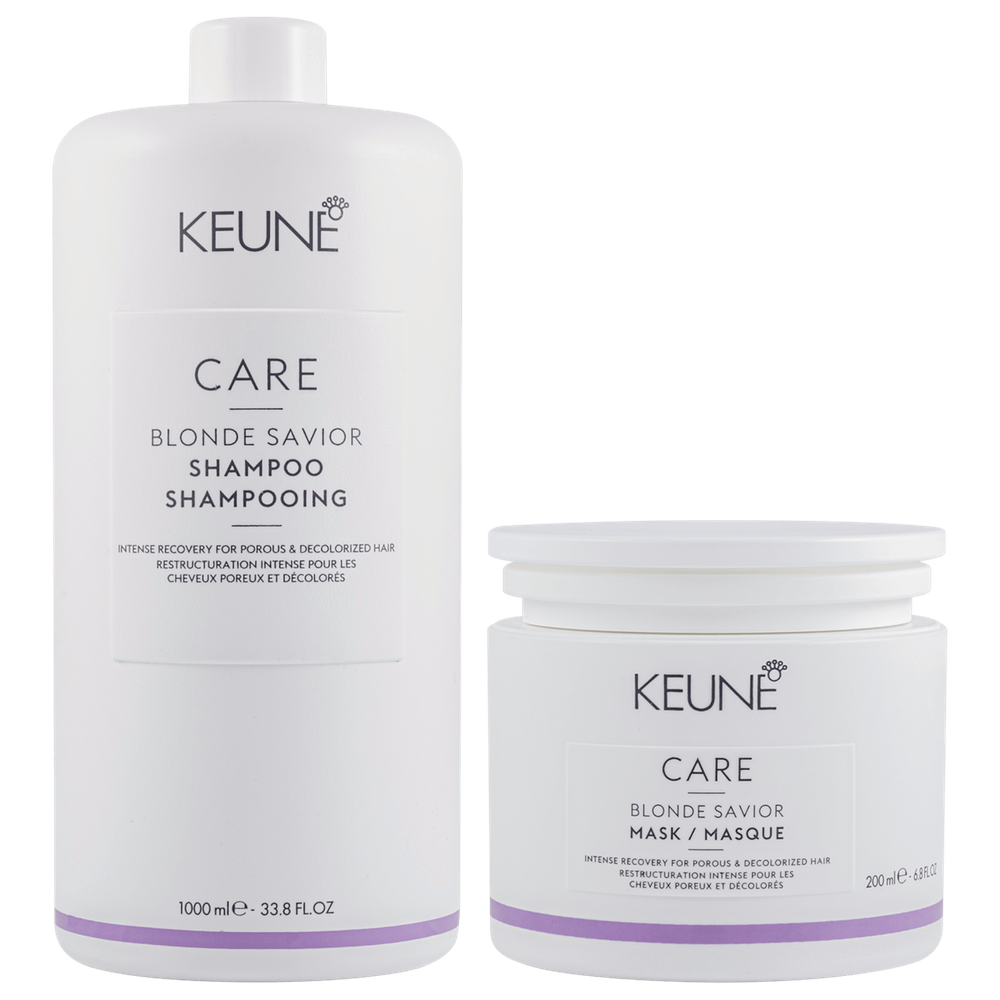 Kit Keune Care Blonde Savior Shampoo Super Duo (2 Produtos)
