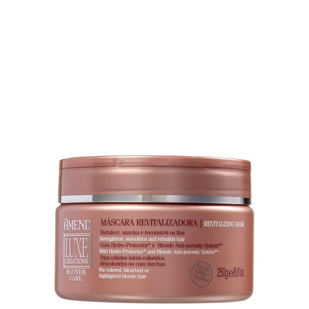 Amend Luxe Creations Blonde Care - Máscara Capilar 250g Blz