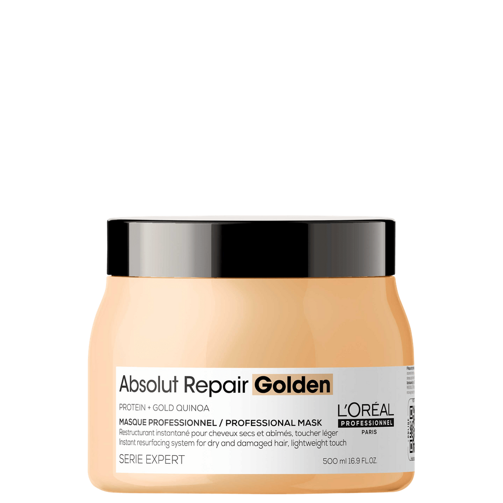 L`Oréal Professionnel Serie Expert Absolut Repair Gold Quinoa + Protein Golden Lightweight - Máscara Capilar 500ml