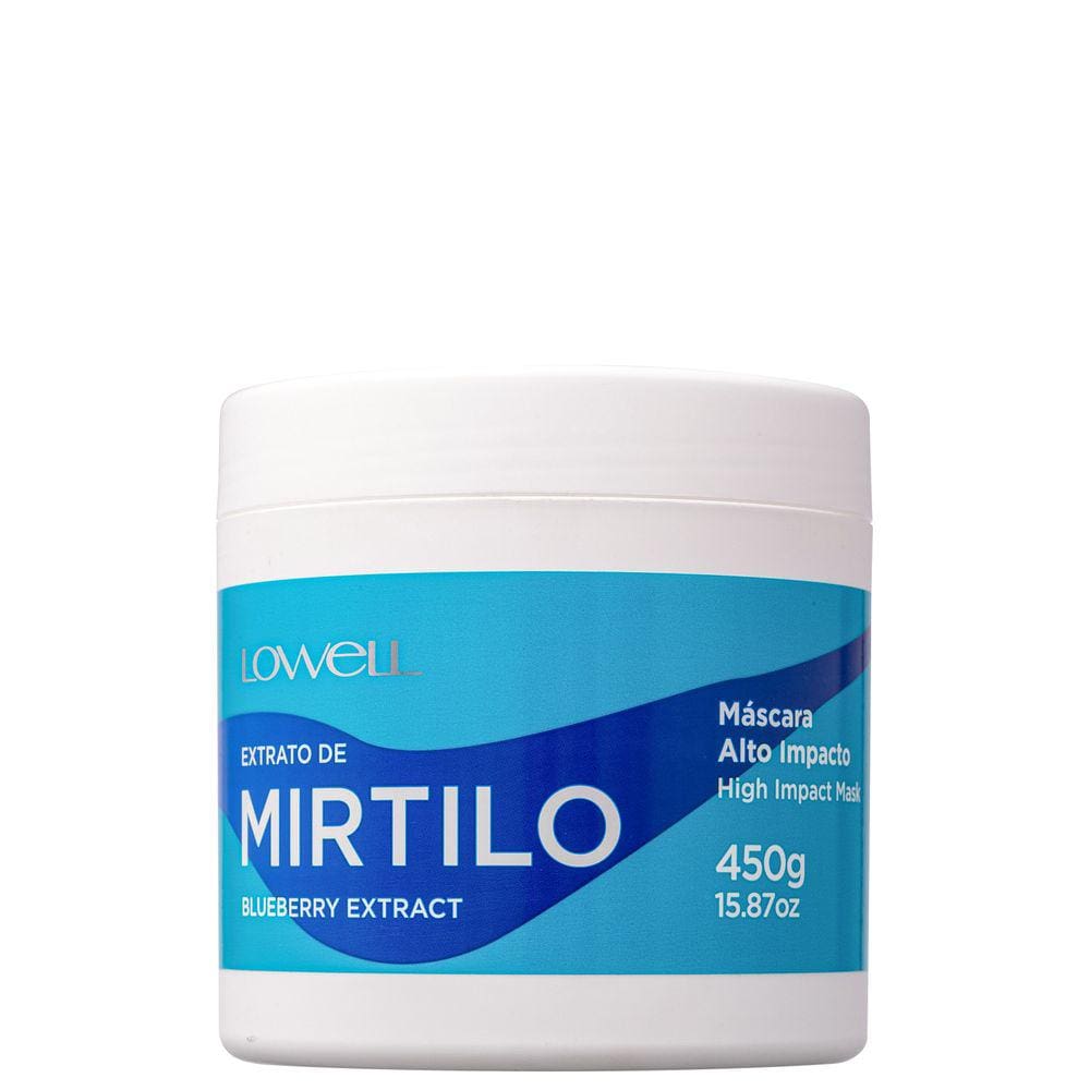 Lowell Extrato de Mirtilo Alto Impacto - Máscara 450g