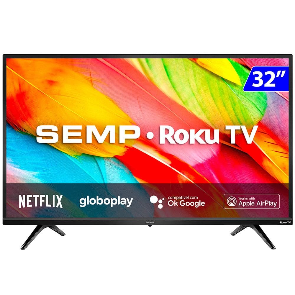 Smart Tv Semp Roku Tv 32 Polegadas Extra smart-tv-semp-roku-tv-32-polegadas-extra