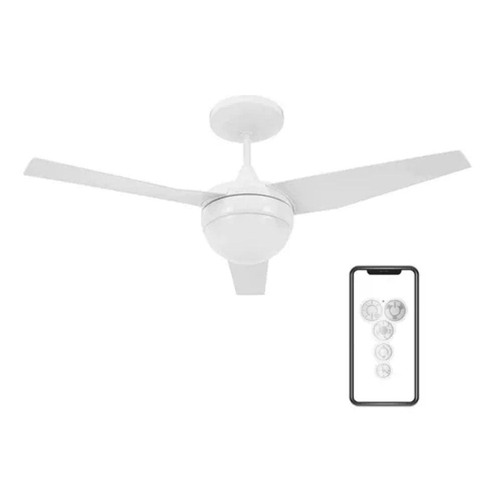 Ventilador Teto Aliseu Bluetooth Controle 110cm 140w - 127v