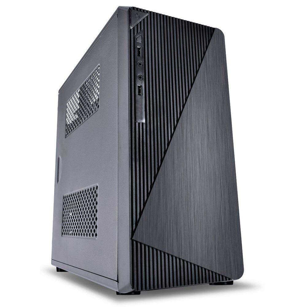 Computador Desktop, Intel Core I3 4º Geração, 8GB RAM, HD SSD 120GB, Conexões USB/VGA/HDMI/LAN/SOM