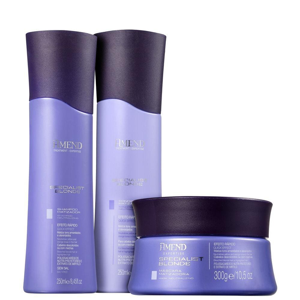 Amend Specialist Blonde Trio (3 Produtos) BLZ