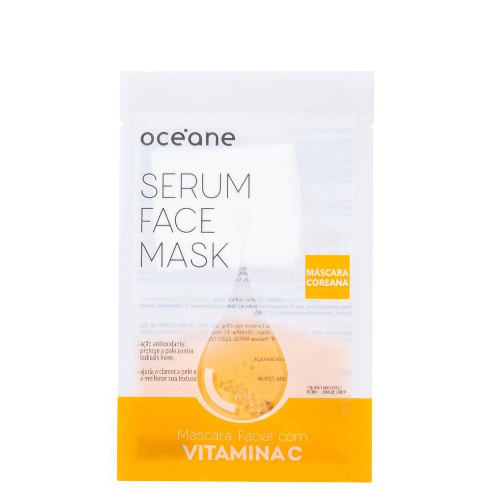 Océane Serum Face Mask Vitamina C - Máscara Facial 20ml