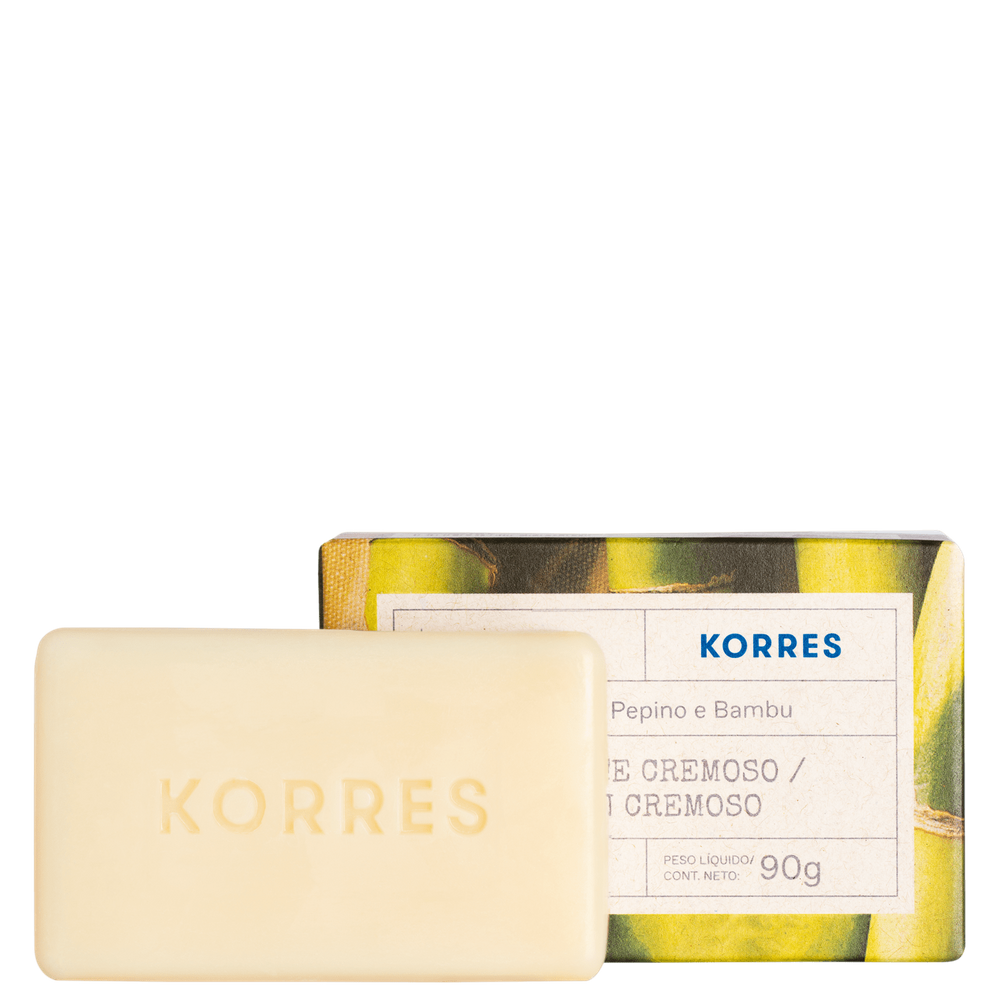 Korres Pepino e Bambu - Sabonete em Barra 90g
