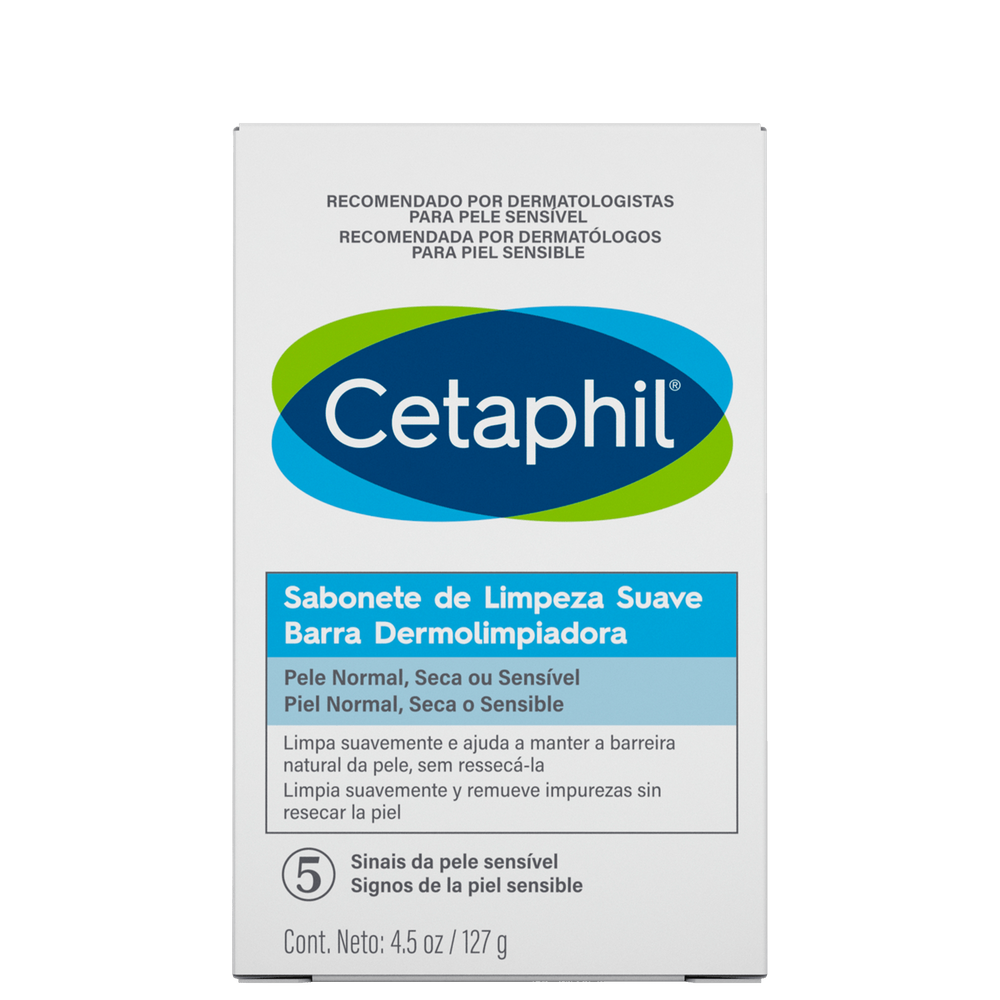 Cetaphil Limpeza Suave - Sabonete em Barra 127g