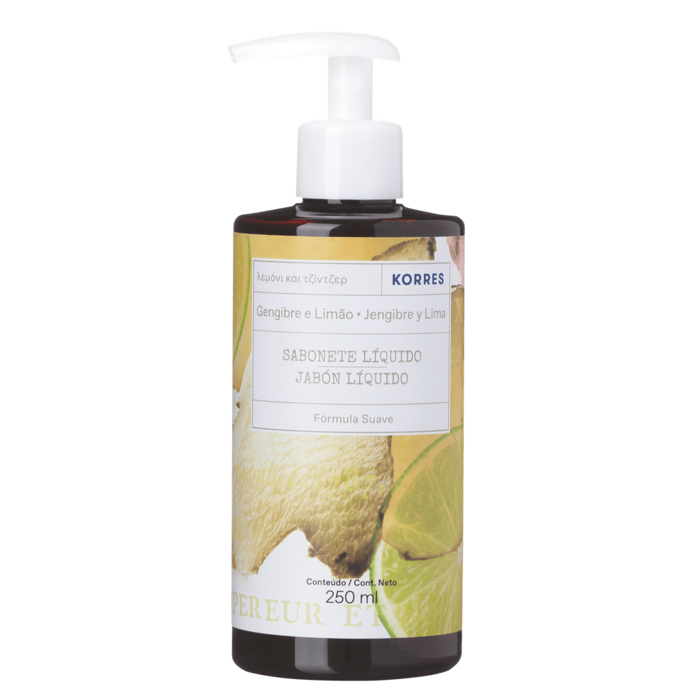 Korres Gengibre E Limao Sabonete Liquido Para Maos 250Ml