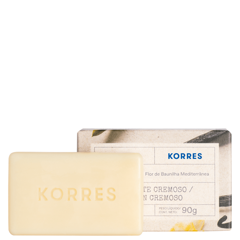 Korres Baunilha Mediterranea Sabonete Em Barra 90G