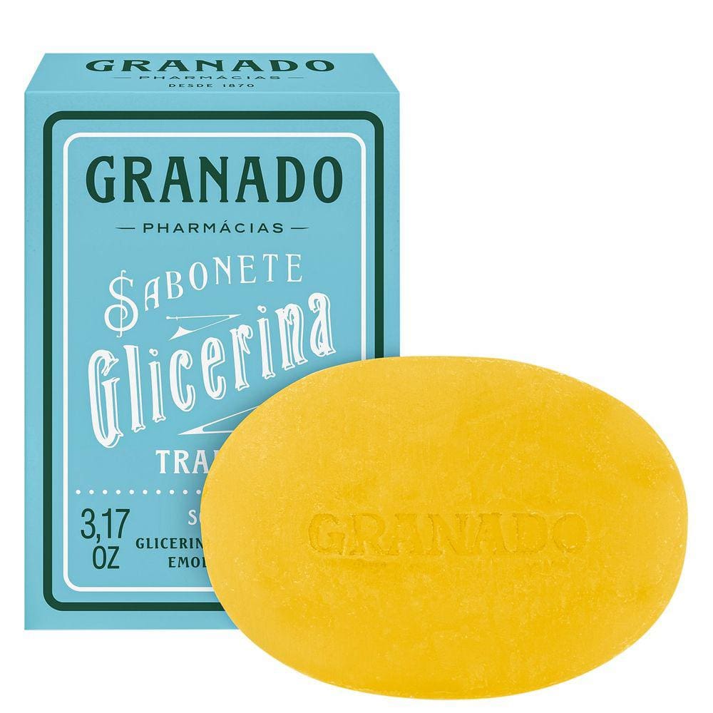 Granado Sabonete Vegetal Glicerina Tradicional Barra 90g Blz